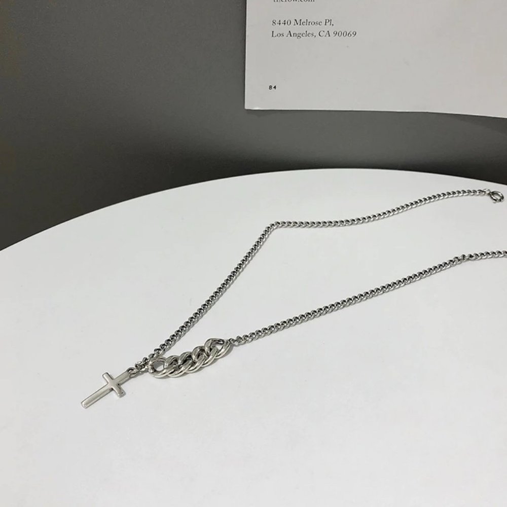 *NEW 925 Sterling Silver Vintage Cross Necklace - Picture 16 of 16
